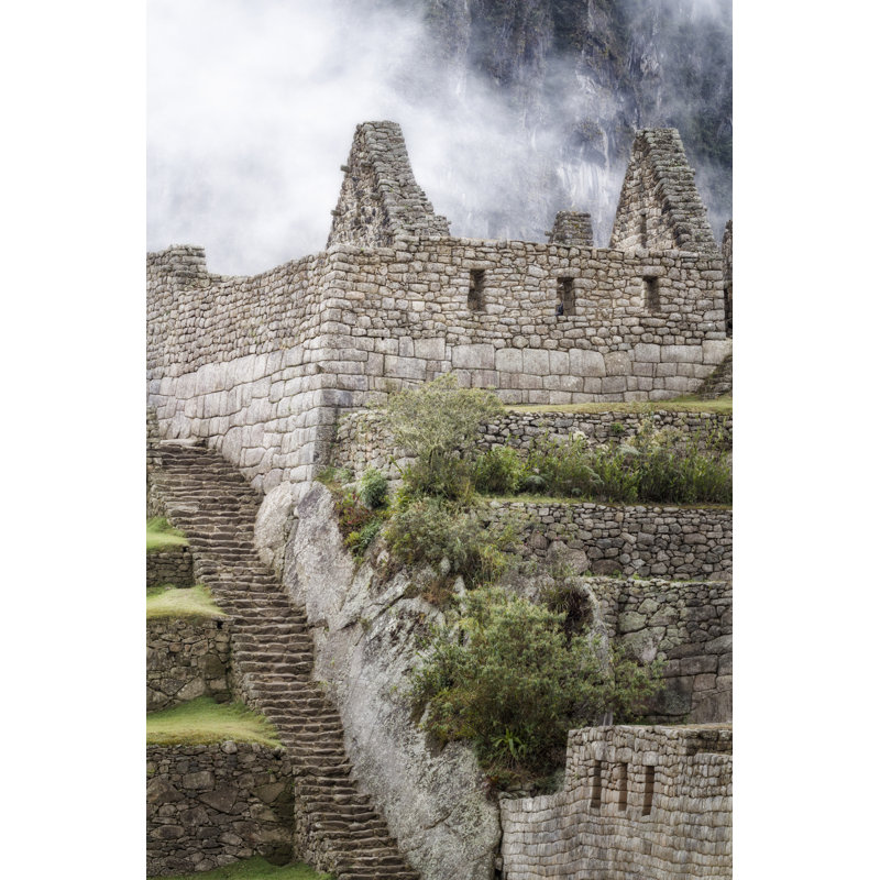 Parc Machu Picchu, Pérou sur toile par Photoempt, H 18 po x l 12 po