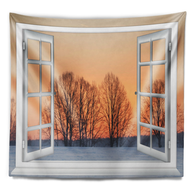 Polyester Tapestry, 50" H x 60" W