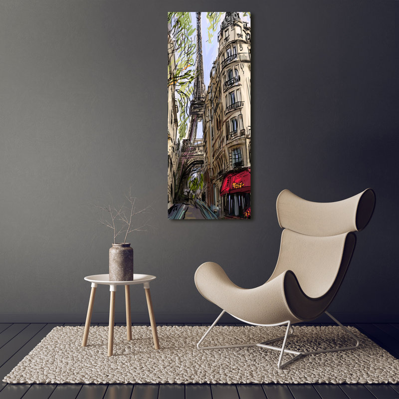 Eiffel Tower Paris - Wrapped Canvas Print