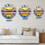 Golden Reflection of Sunshine on Lake - Horloge murale traditionnelle-59914551