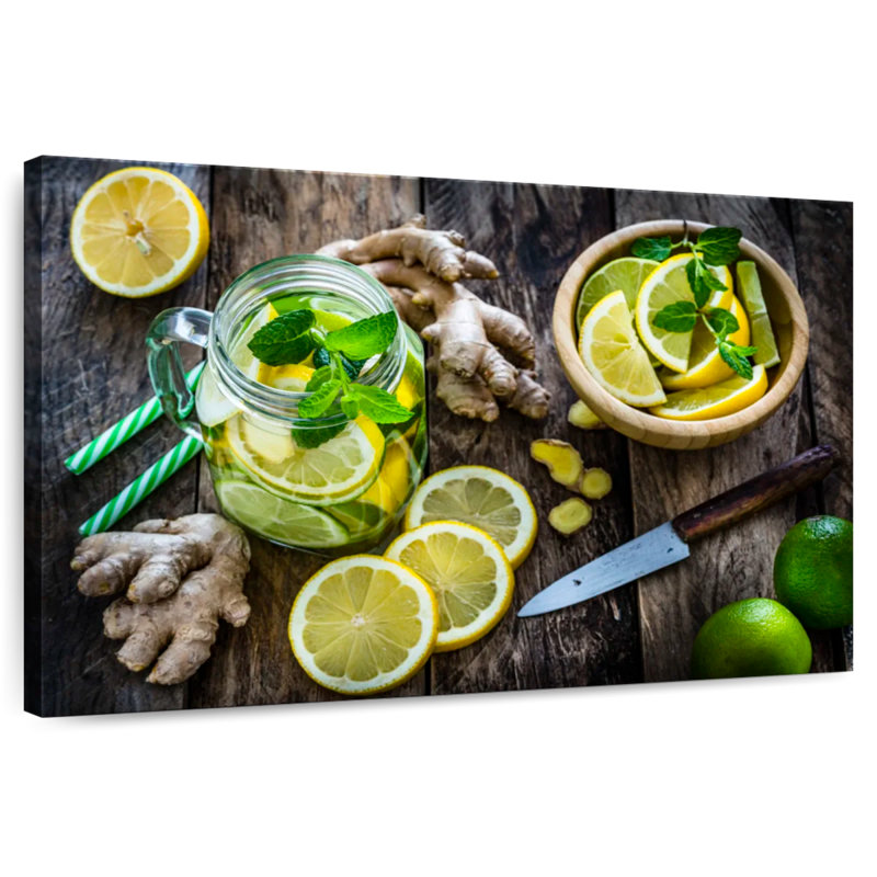 Yarlin Lemon Kitchen, 8" H x 12" W