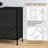 TV Stand 70 Inch Entertainment Center with 12 Fabric Drawers, Charging Station, Supports Up to 80 Inch TV-1389895806