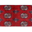 Tapis rouge rectangulaire unique de 4 pi 1 po x 6 pi 1 po Righley