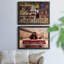 Elegant In Black - Ensemble de 2 peintures sur toile encadrées-1532616723-1532616732