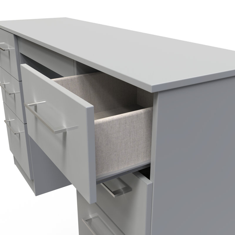 Berklin Dressing Table, Uniform Grey/Dusk Grey