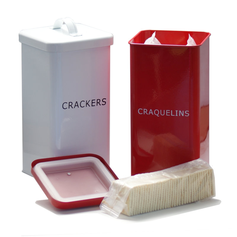 Pot de cuisine cracker, Blanc