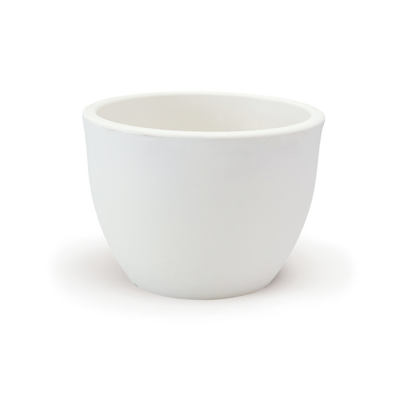 Grifaldo Pot Planter, 22cm H x 30cm W x 30cm D, White