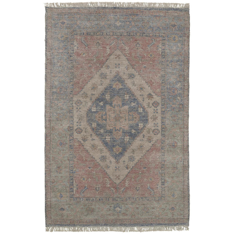 Oriental Indoor Rug, Rectangle 3'6" x 5'6"