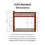 ICON Standard - Bunk Bed, Ladder Location A-904388767-904388766-904388757