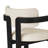Solid Wood Upholstered Dining Armchair-1744952480