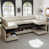 Tissu beige