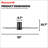 52" Graceshire 5 - Blade LED Flush Mount Ceiling Fan with Remote Control and Light Kit Included-88069712