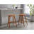 Capitani Solid Wood Counter Stool
