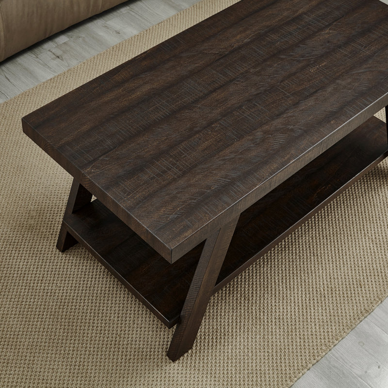 Table basse Contemporary, Brun, Brun