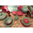 Cabbage Earthenware Teacup and Saucer