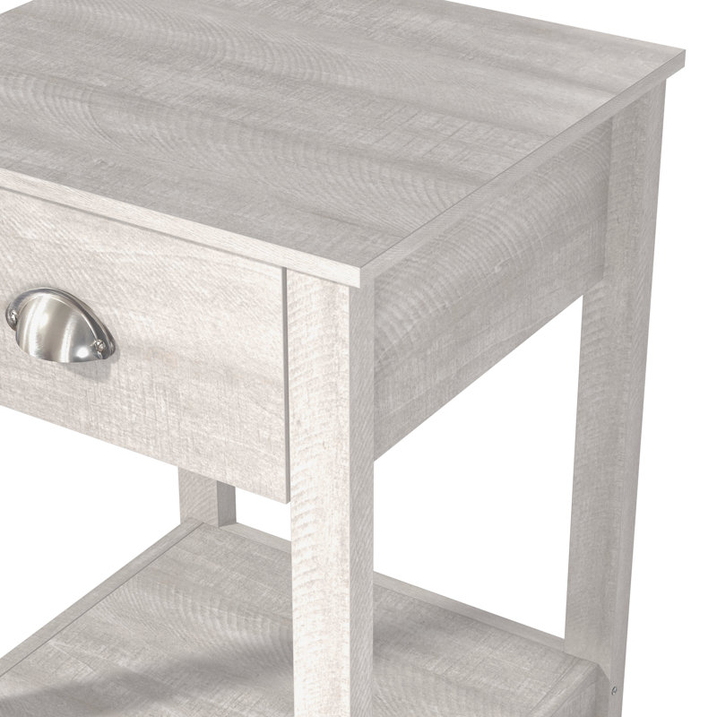 Arduina 3 Piece Bedroom Set, Dusty Gray Oak