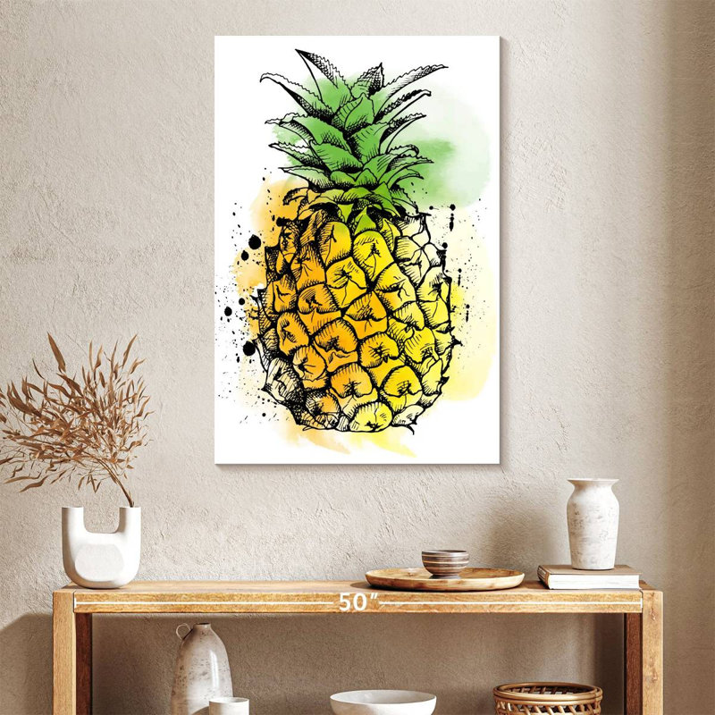 Yarlin Tropical Pineapple, 24" H x 16" W