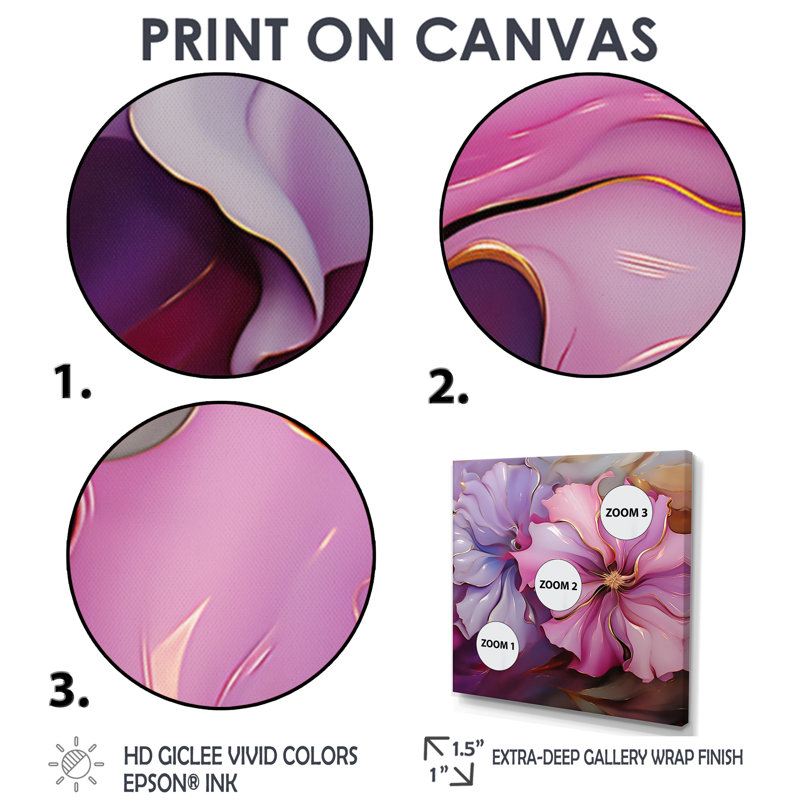 Bannos - pivoine, décoration murale, Toile tendue, H 16 po x l 16 po