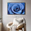 Impression sur toile Denim Blue Rose-102860595