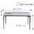 Glossy Rock Table With Black Legs,Sintered Stone Dining Table,Family Dining Table For 6-8 People