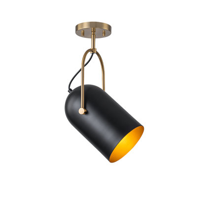 Projecteur de rail avec tête rotative