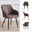 48cm H Upholstered Metal Armchair-2090897032