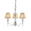 Emperador 3 - Light Shaded Chandelier-42740445-42740446