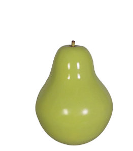 Small Green Pear Over Sized Statue