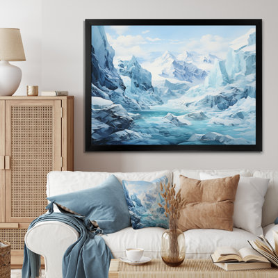 Banessa Antartica Frozen Expedition Abstract