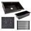 Plymouth 33.75'' L Undermount Single Basin Kitchen Sink-1638745073