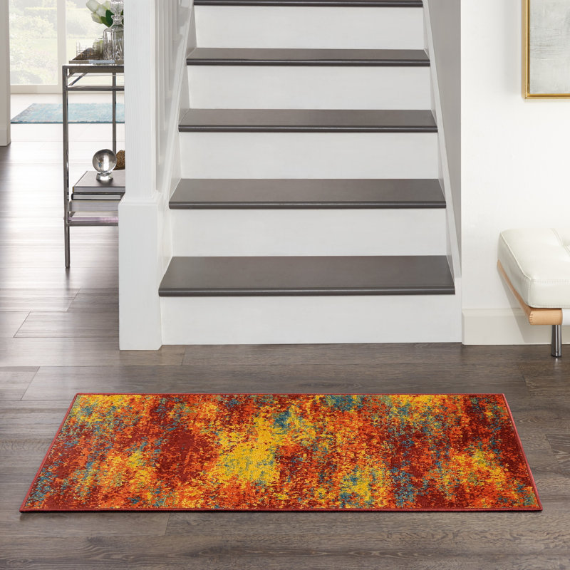 Tapis intérieur / extérieur Arisa, Rectangulaire 2 pi x 4 pi