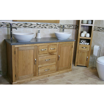 Aracely 1430mm Bathroom Vanity with Vessel Ceramic Basin
