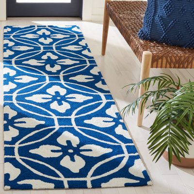 Berchmans Hand Hooked Performance Geometric Rug