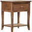Table de bout en bois massif avec rangement Joanna-16216624