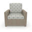 Chaise d'extérieur Henri avec coussins Sunbrella-1132840162