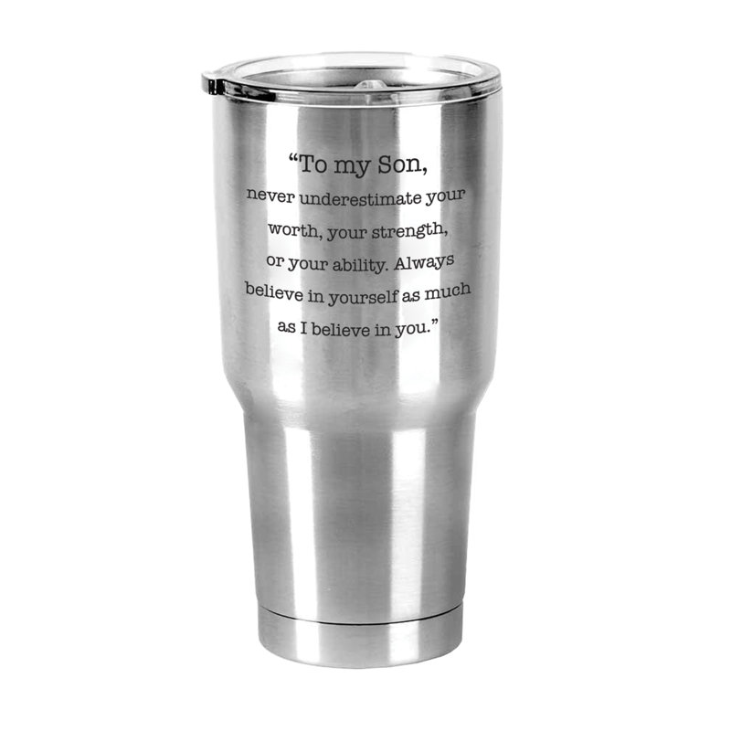 30 oz. Gobelet de voyage isolé en acier inoxydable