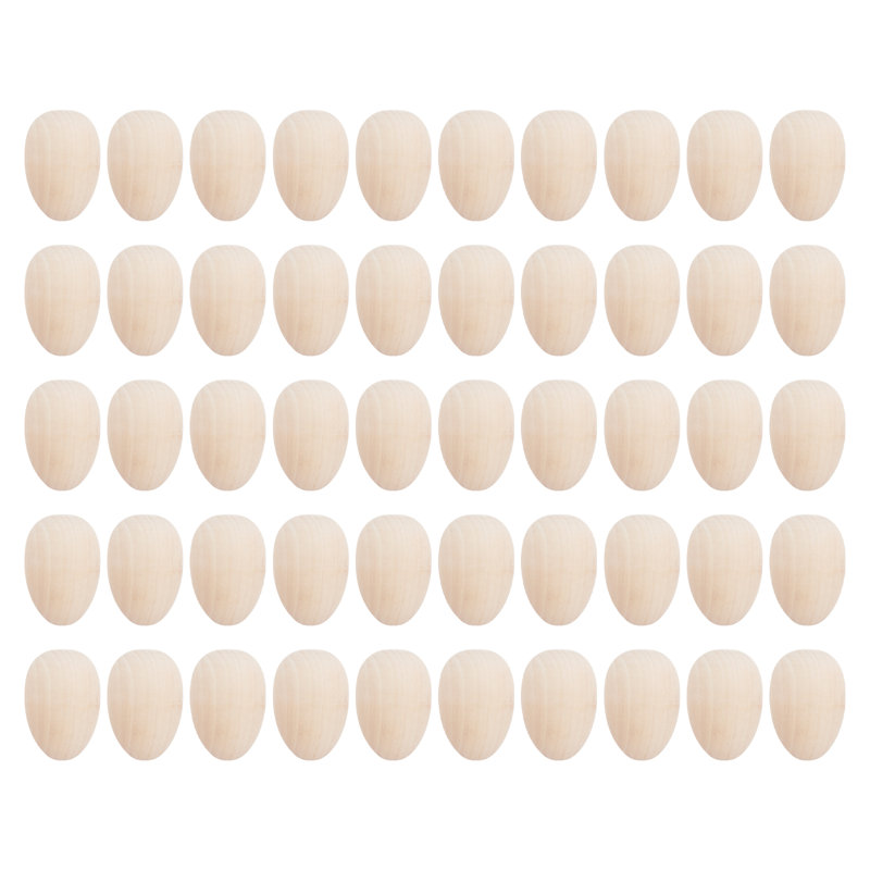 50 œufs en bois