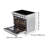 36 in Electric Range Oven, 6.0 Cu. Ft. Capacity Compact Freestanding Oven, Stainless Steel Kitchen Stove, with 5 Burners, Digital Screen Button Control, Easy Reach Racks for RV(No Power Cord)