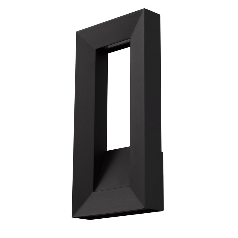 Applique murale à DEL de style contemporain, H 16 po x l 3,25 po x P 8 po, 30 W