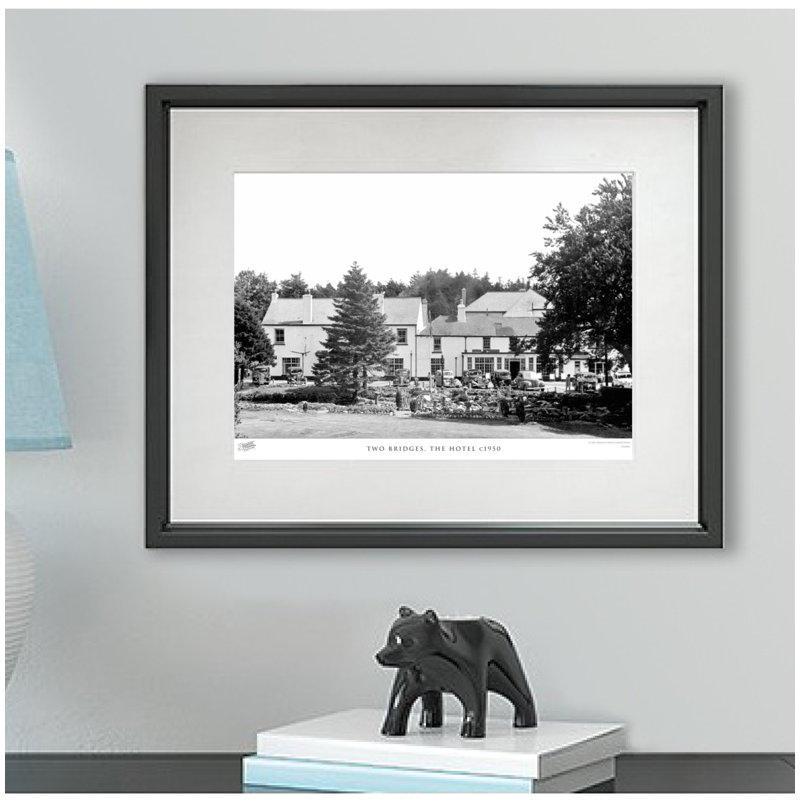 Two Bridges, The Hotel C1950 by Francis Frith - Single Picture Frame Print, 28cm H x 36cm W x 2.3cm D