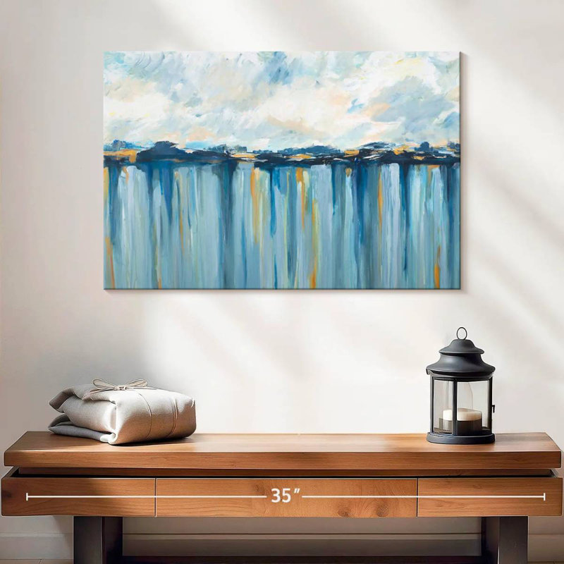 Avery Ocean Blues I, 16" H x 24" W