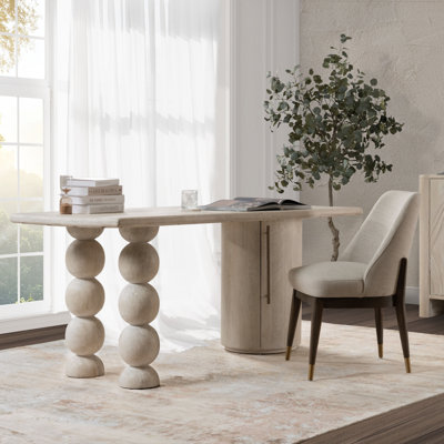 Adir Solid Mango Wood Wood Desk