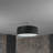 Shriner Fabric Semi Flush Mount-1804384855