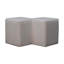 Lonepine 85 cm W Cotton Blend Footstool