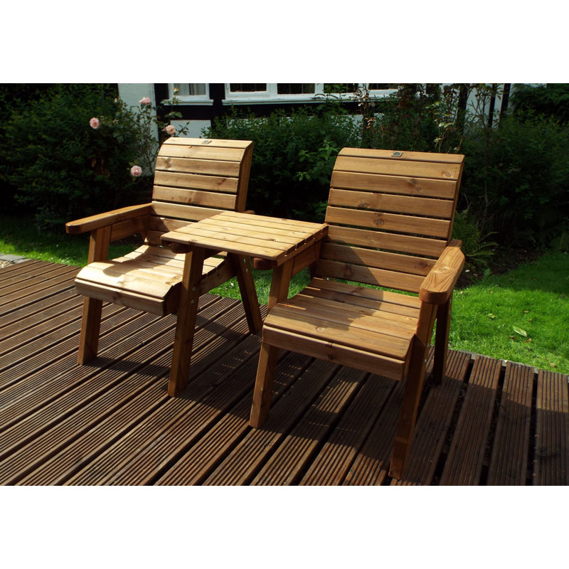 Symons Solid Wood 2 - Person Seating Group