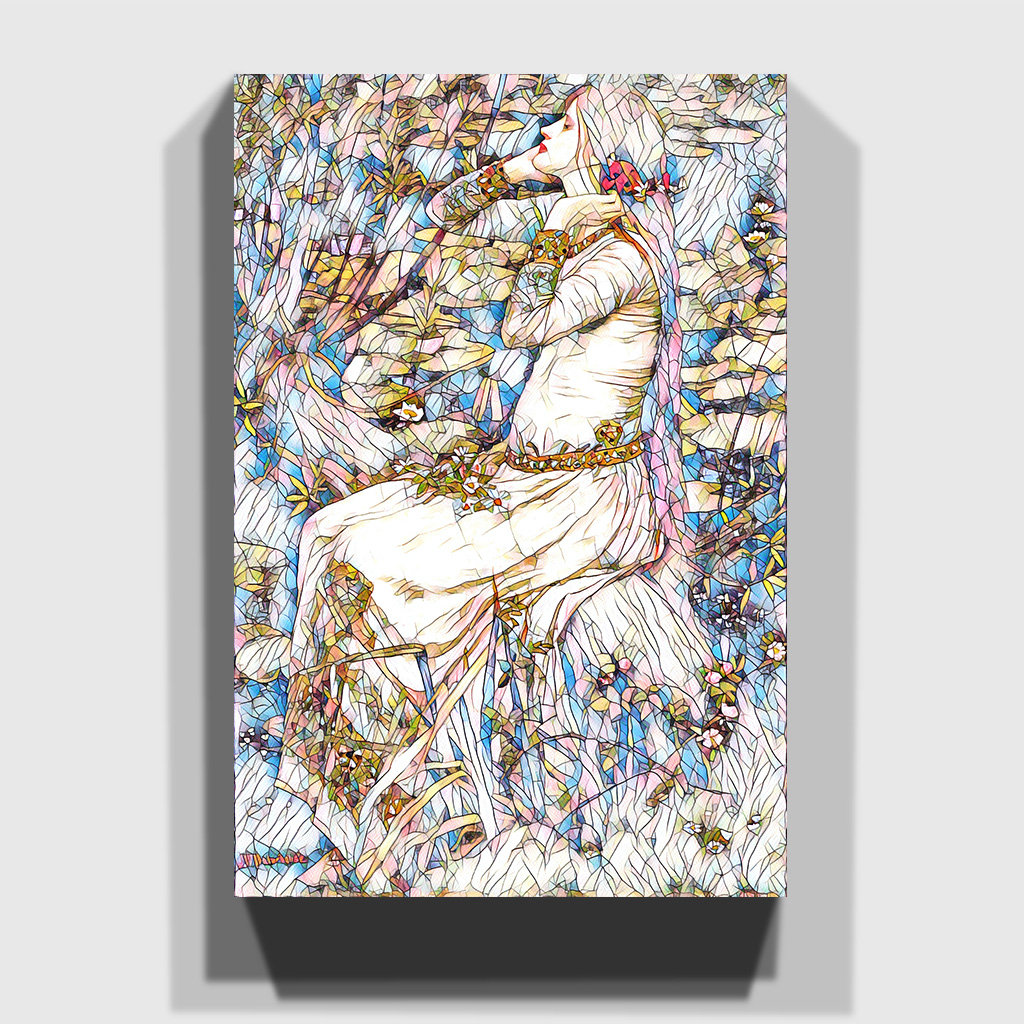 Waterhouse Ophelia by John William Waterhouse - Wrapped Canvas