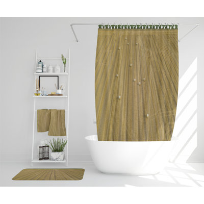 Nesreen Polyester Shower Curtain Set