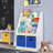 RiverRidge Kids 2pc Fabric Collapsible Storage Cube Organizers with Handles for Playroom Organization - Blue-209545380