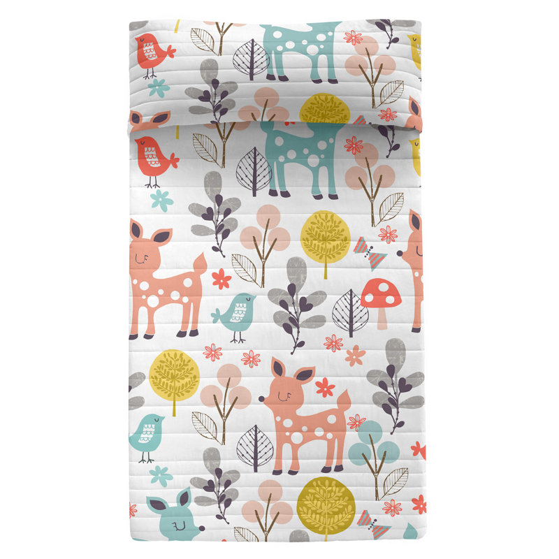 Oleander Cotton No Pattern Bedspread