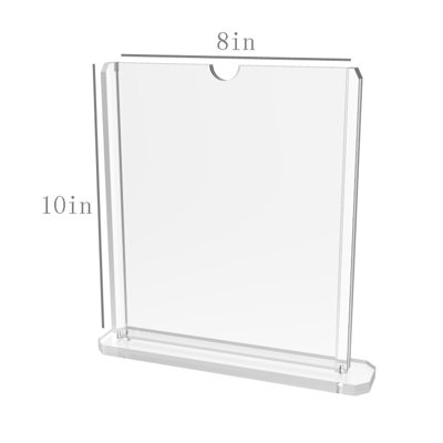 Overshores Clear Acrylic Matte Picture Frame